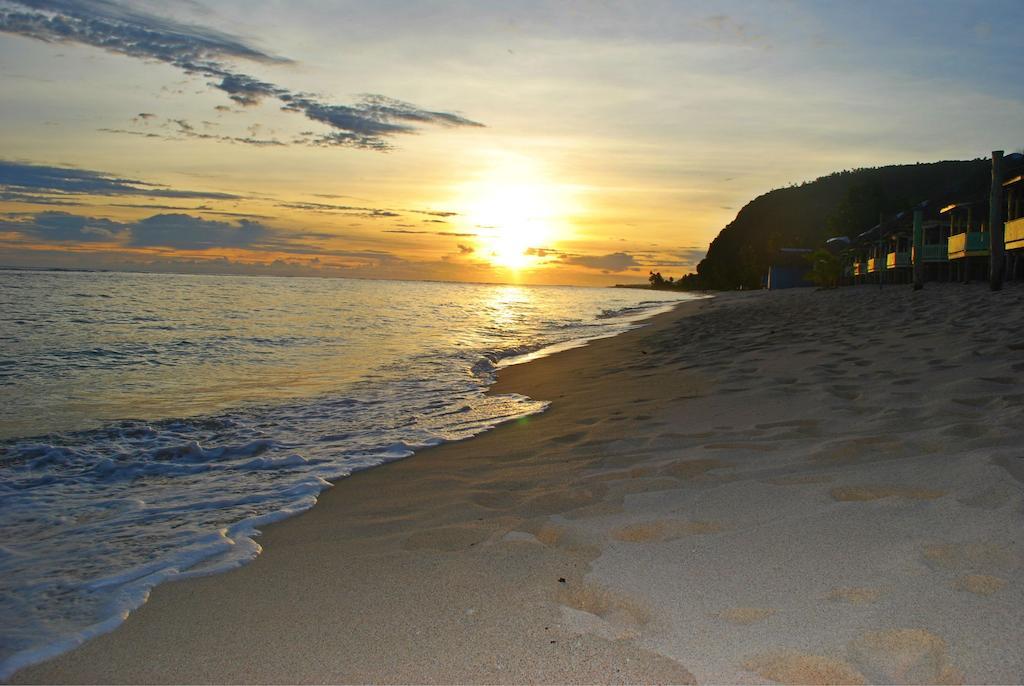 Taufua Beach Fales Lalomanu Buitenkant foto