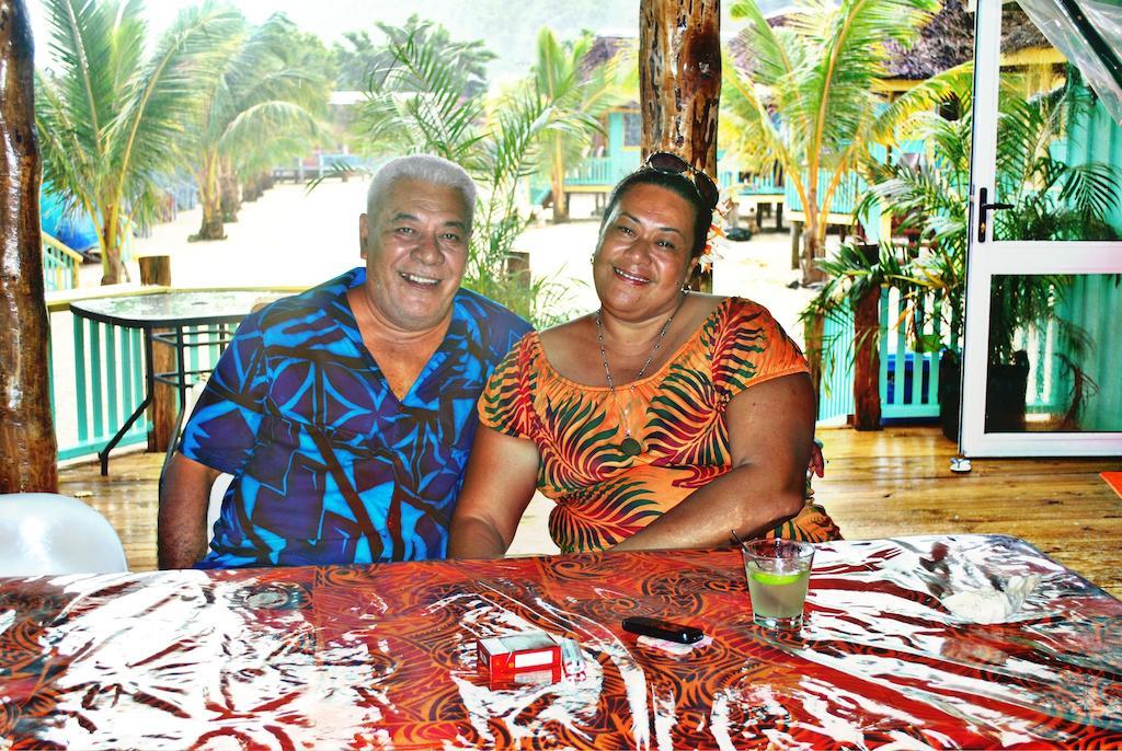 Taufua Beach Fales Lalomanu Buitenkant foto