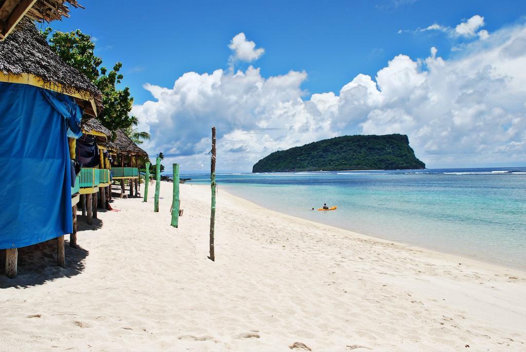 Taufua Beach Fales Lalomanu Buitenkant foto