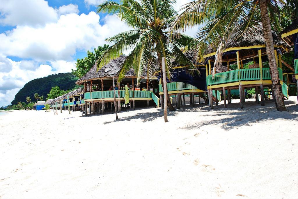 Taufua Beach Fales Lalomanu Buitenkant foto