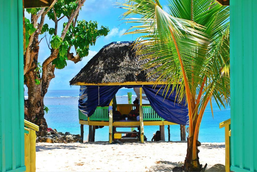 Taufua Beach Fales Lalomanu Buitenkant foto