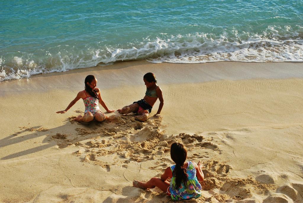 Taufua Beach Fales Lalomanu Buitenkant foto