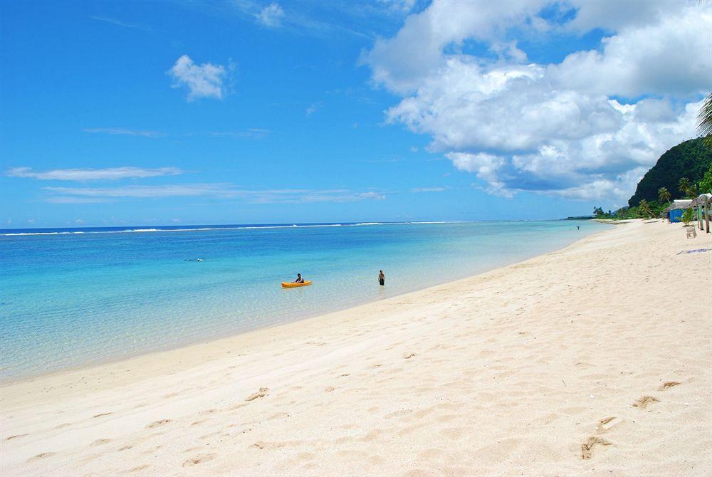 Taufua Beach Fales Lalomanu Buitenkant foto