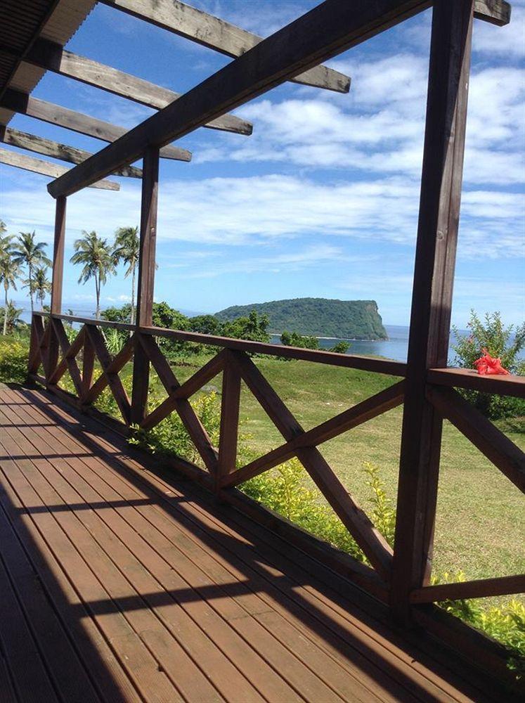 Taufua Beach Fales Lalomanu Buitenkant foto
