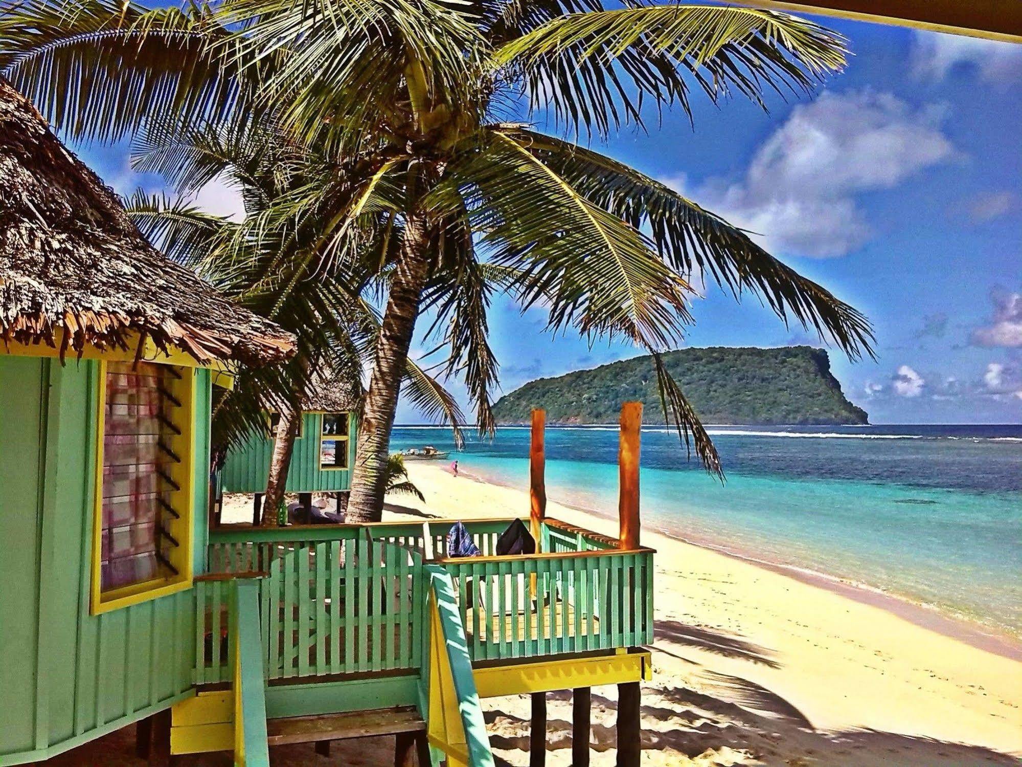 Taufua Beach Fales Lalomanu Buitenkant foto