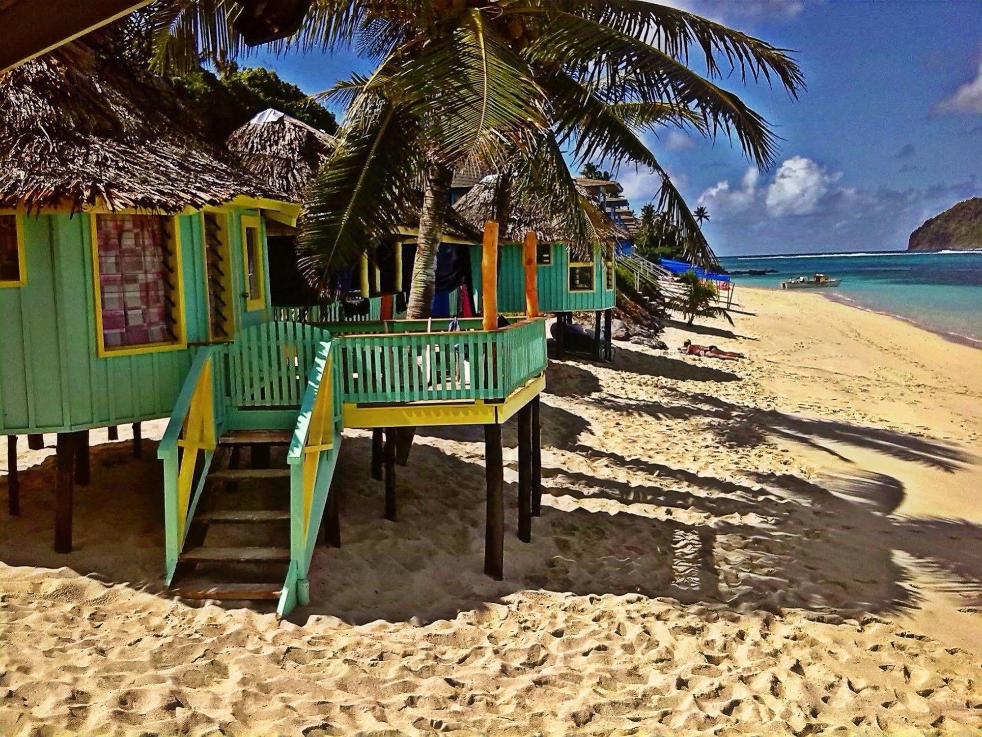 Taufua Beach Fales Lalomanu Buitenkant foto