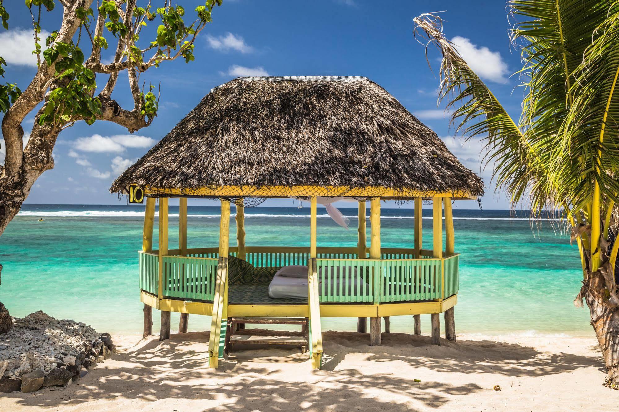 Taufua Beach Fales Lalomanu Buitenkant foto