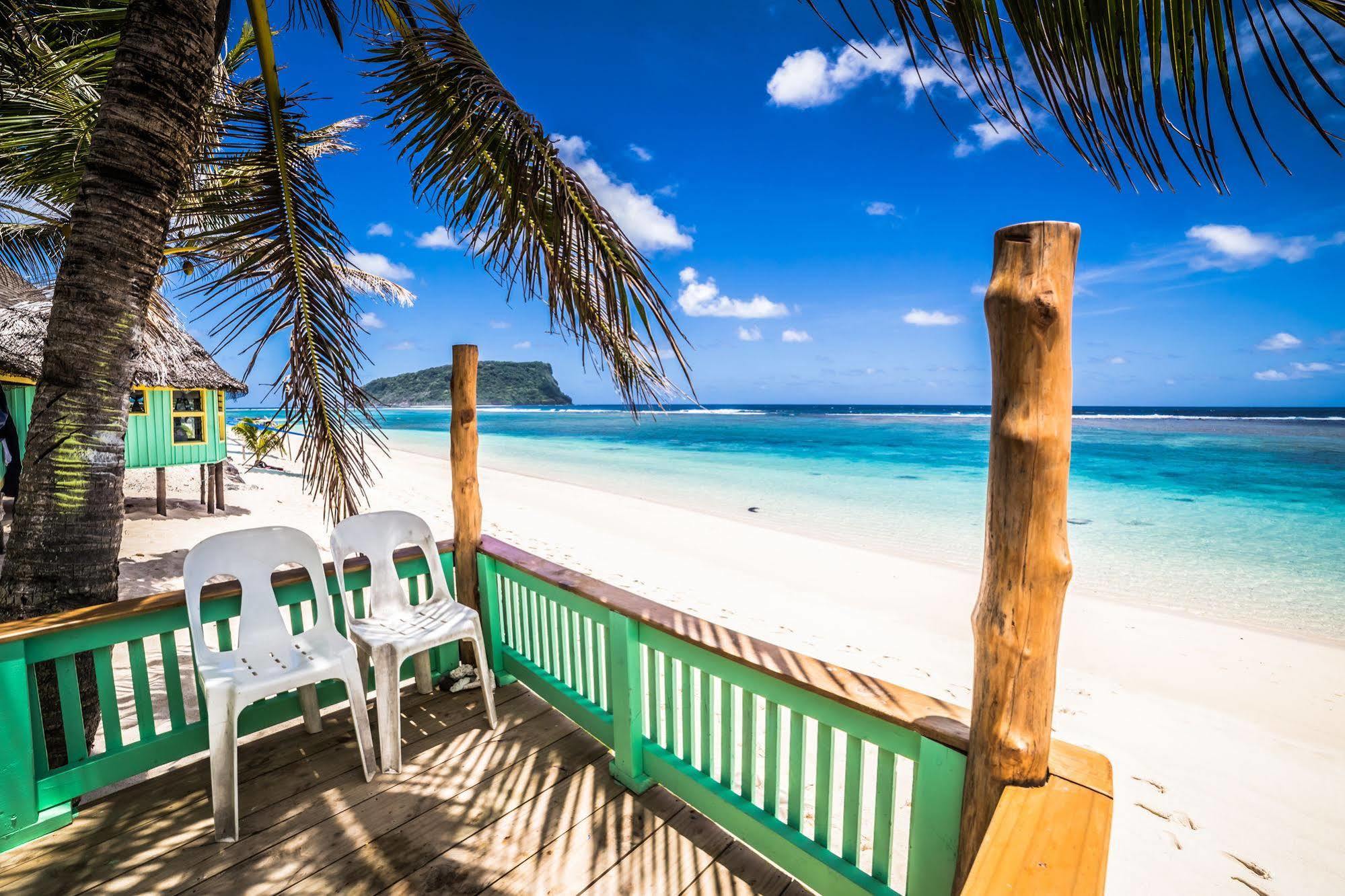 Taufua Beach Fales Lalomanu Buitenkant foto