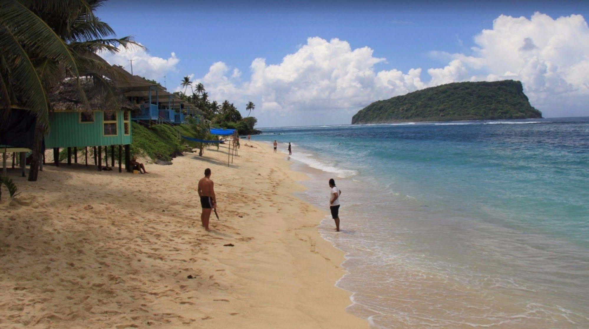 Taufua Beach Fales Lalomanu Buitenkant foto